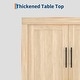 preview thumbnail 8 of 16, Garvee 70.8" Mid-Century Modern Sideboard Buffet Cabinet with 4 Wood Doors and Modular Storage