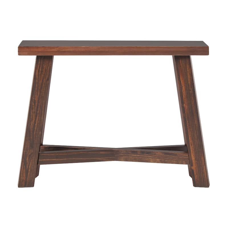 Middlebrook Modern Farmhouse Solid Wood Rectangle Entry Table