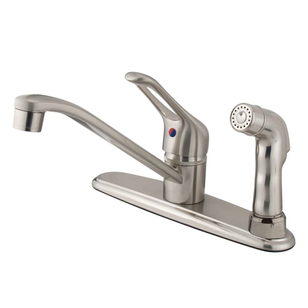 Kingston Brass Wyndham Single-Handle 8 in. Centerset Kitchen Faucet