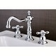 preview thumbnail 15 of 21, Heritage 8 in. Widespread Bathroom Faucet Polished Chrome