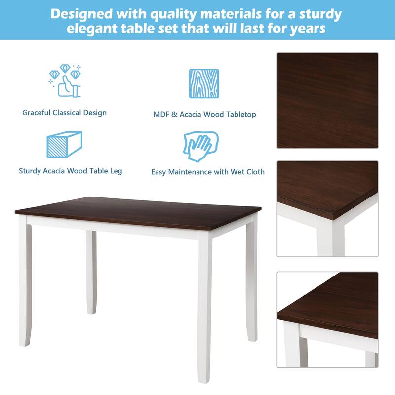 5-Piece Dining Table Set