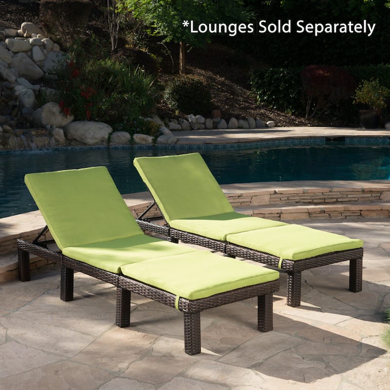 Jamaica Chaise Lounge Cushions ONLY (Set of 2) by Christopher Knight Home