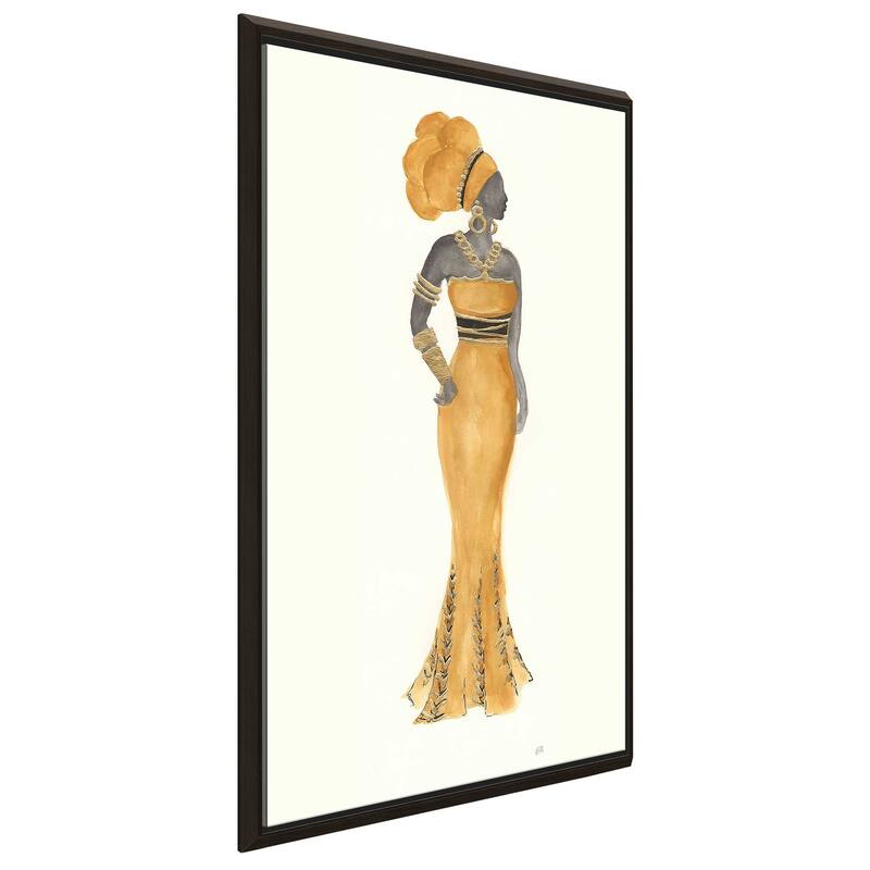 "Global Fashion III" Print on Floating Canvas