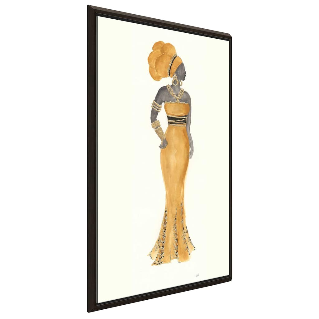 "Global Fashion III" Print on Floating Canvas