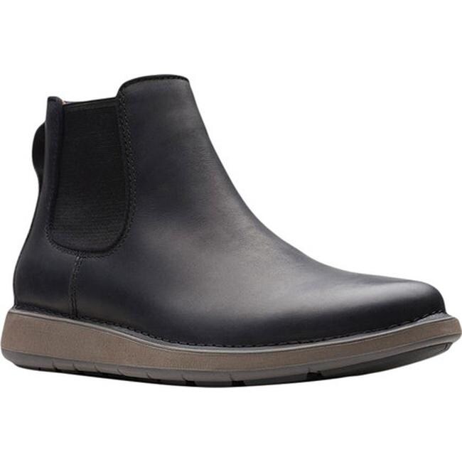 clarks leather chelsea boots