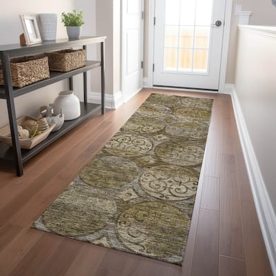 Premium Washable Super Soft Traditional Scroll Mayfield Rug