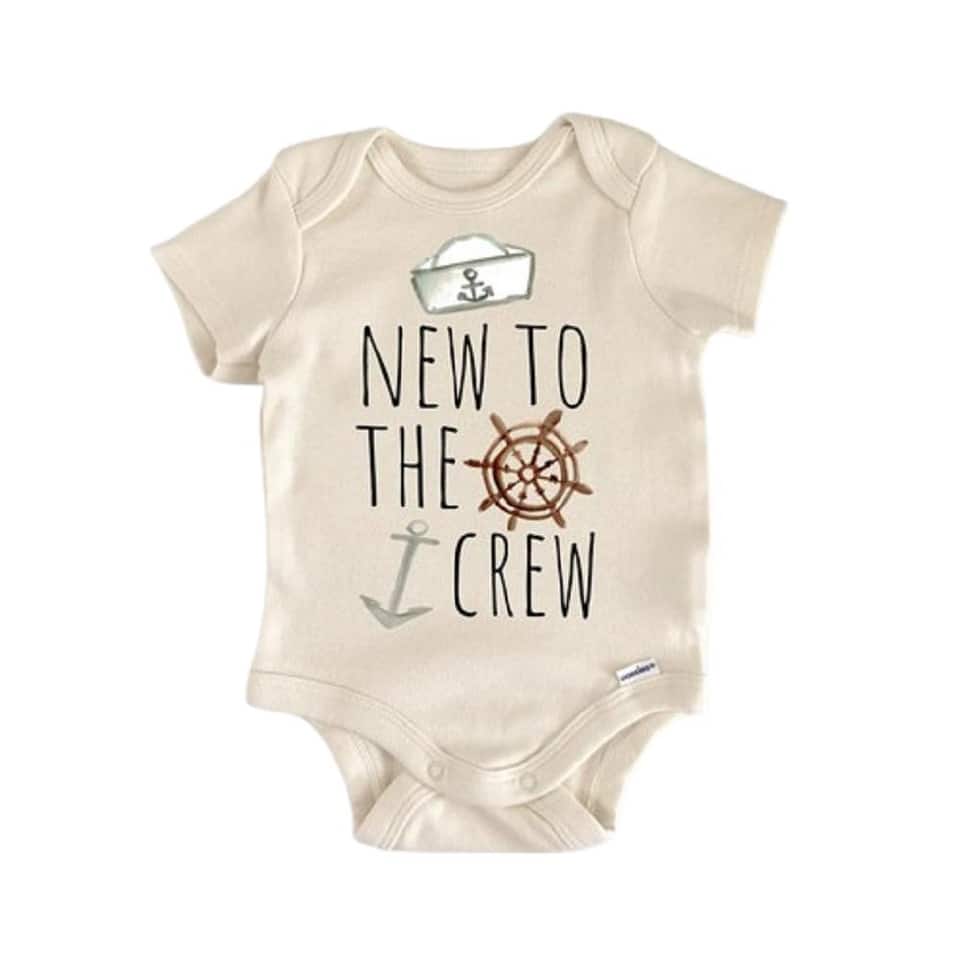 Boating Boat Nautical Beach - Baby Boy Girl Clothes Infant Bodysuit Funny Cute Newborn
