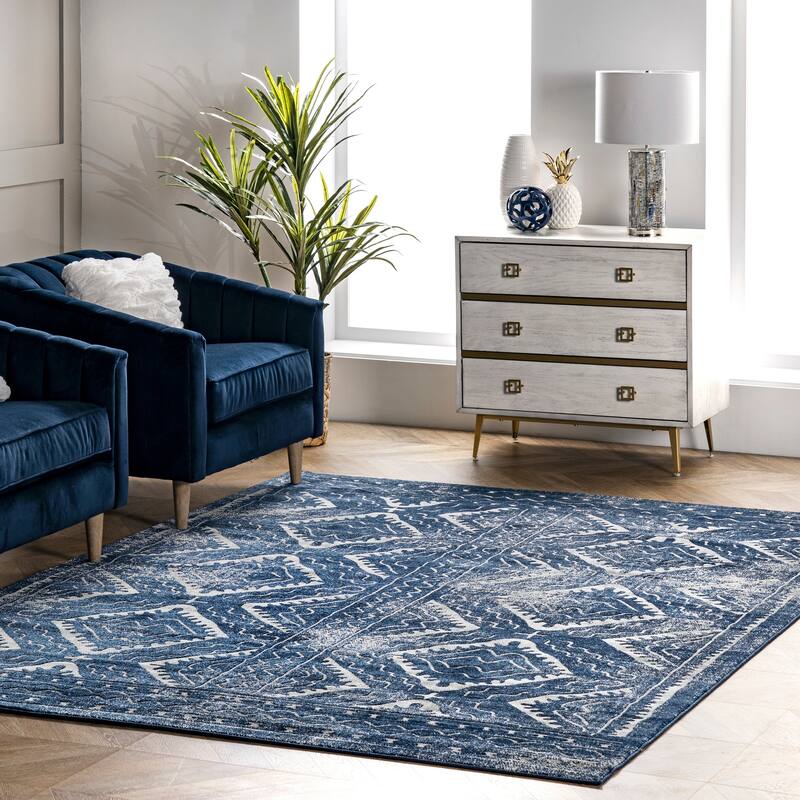 Nuloom Spencer Aztec Trellis Area Rug
