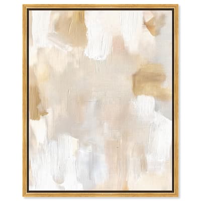 Beige and Cream I Canvas by Art Remedy