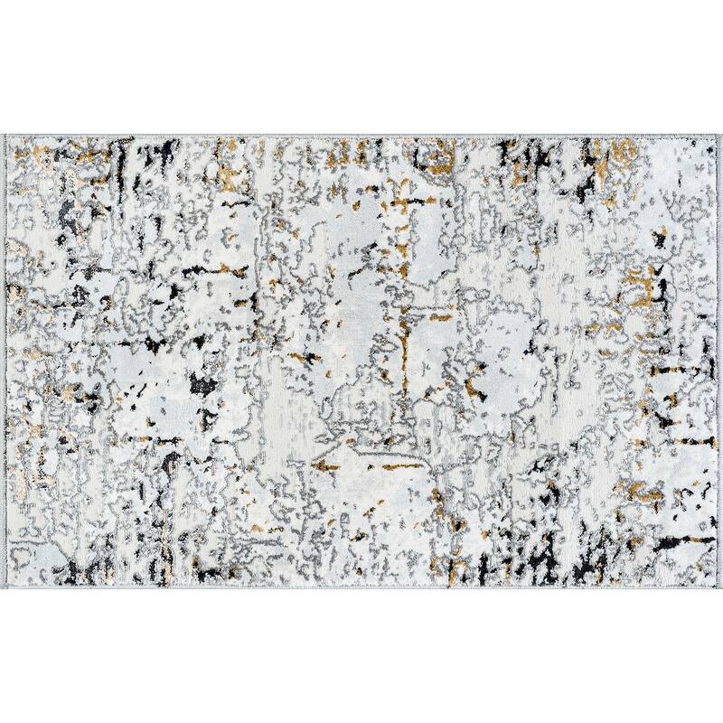 Antiquity Industrial Abstract Indoor Area Rug