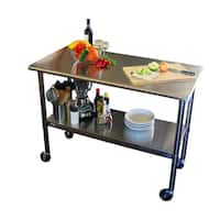 Buy Stainless Steel Kitchen Carts Online at Overstock | Our ...