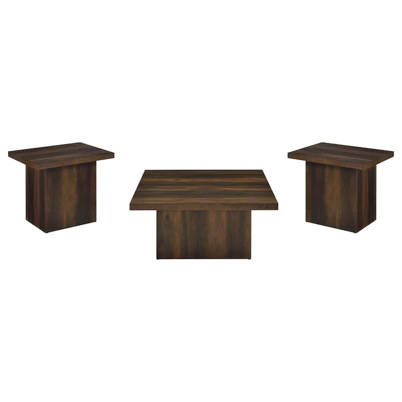 Devar Square Coffee And End Table Set