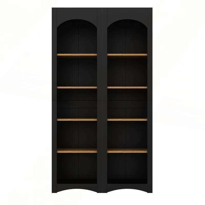 Free Standing 5 Tier Bookshelves