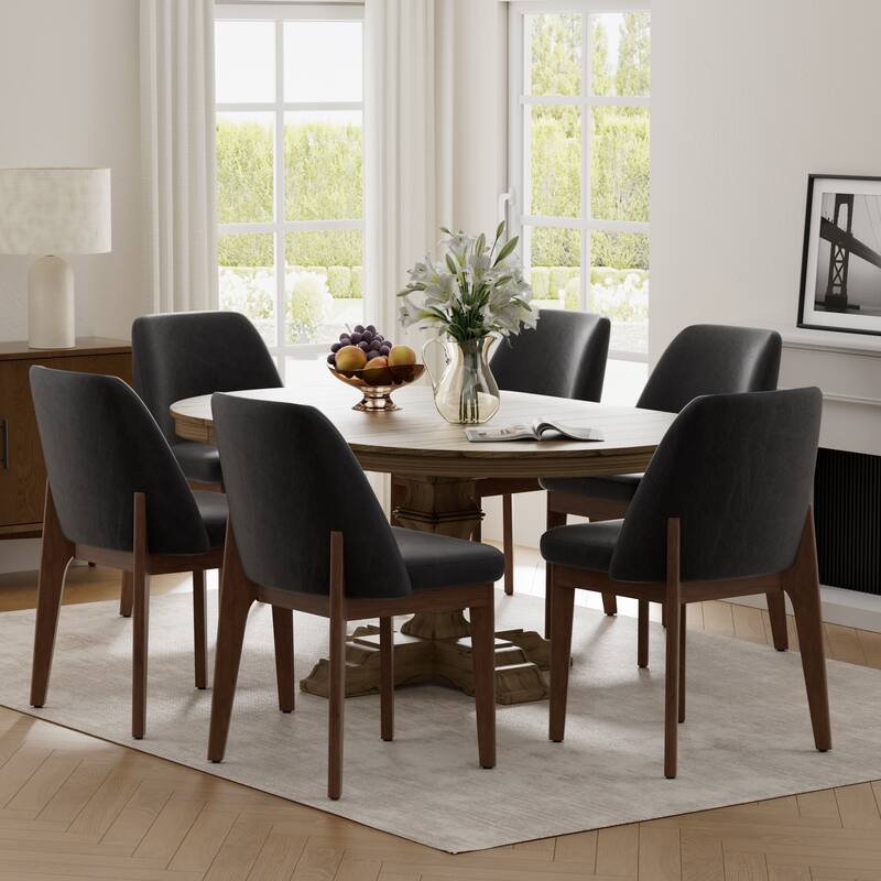 Set of 4 Solid Wood Dining Chair