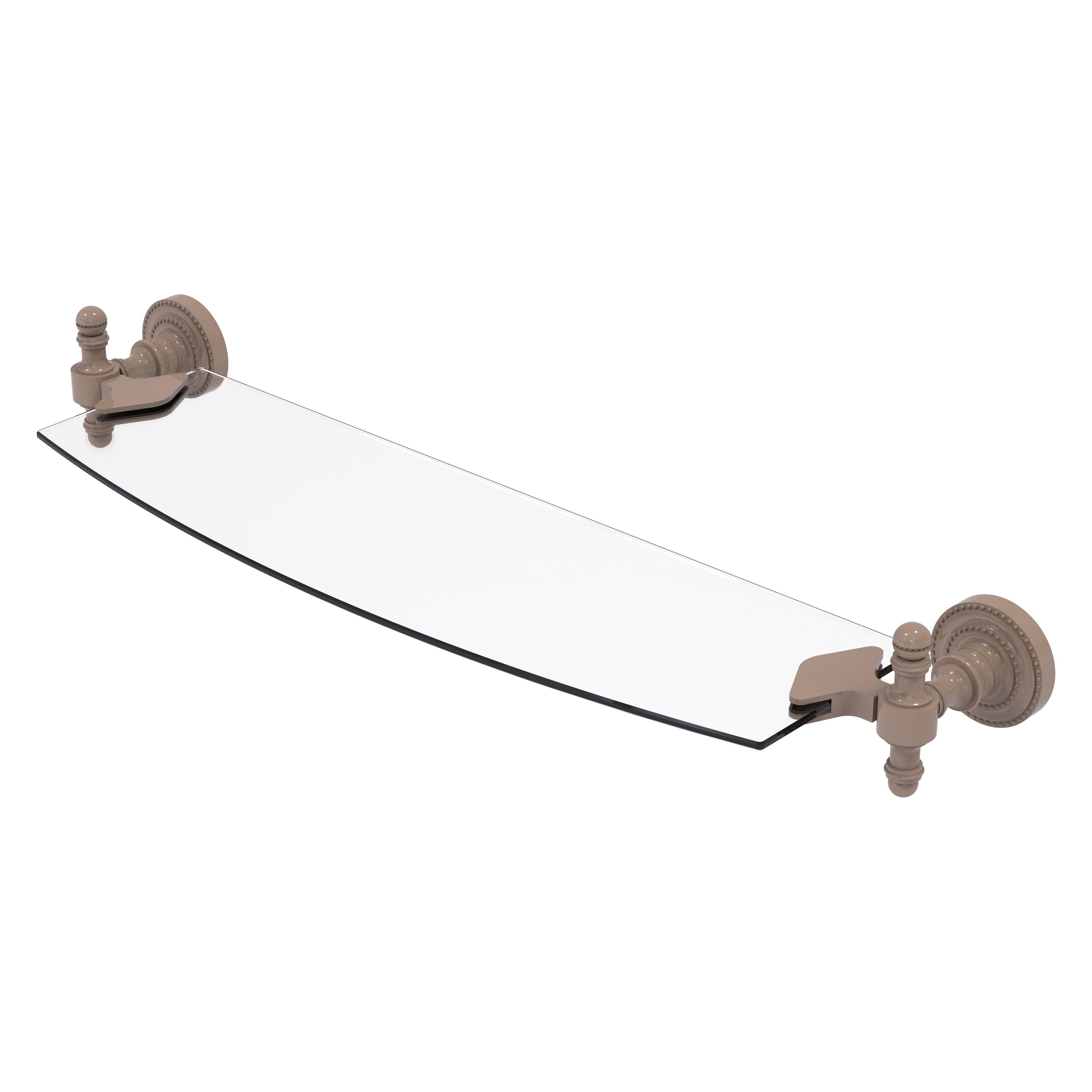 Allied Brass Retro Dot 18 Inch Glass Shelf