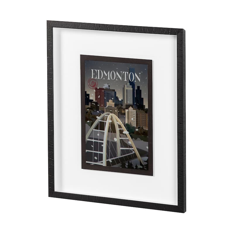 Edmonton Go (M) Framed Art Print