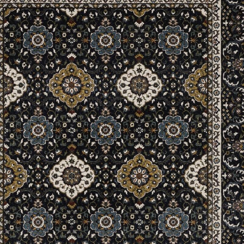 HomeRootsMedallion Traditional Rectangle Area Rug