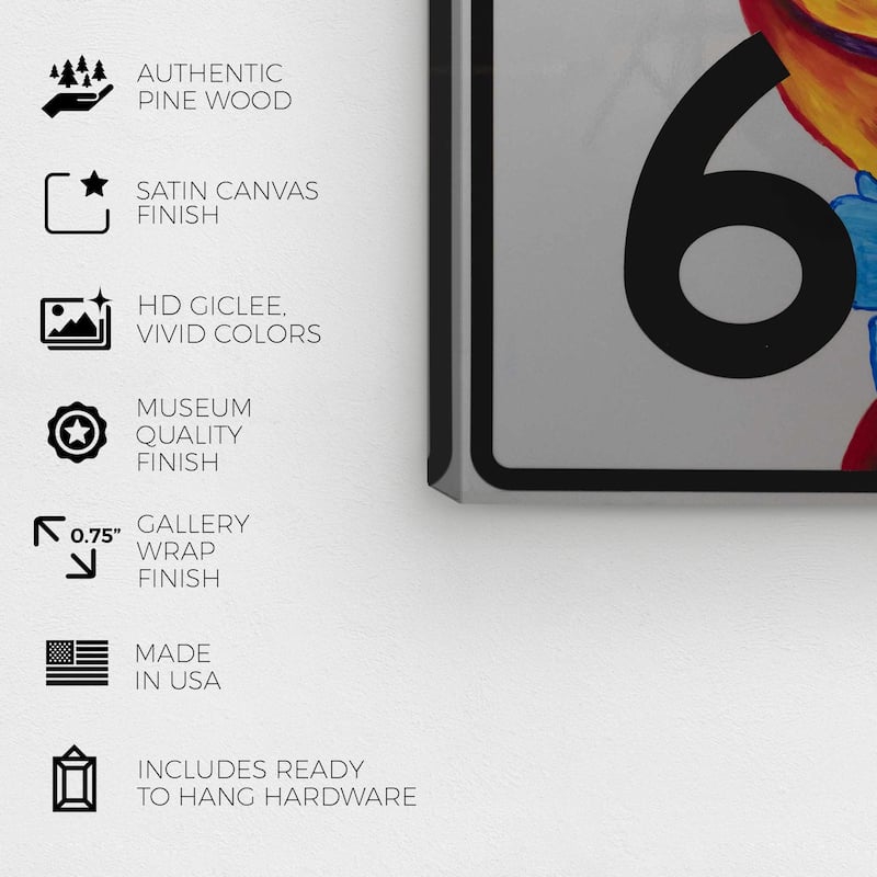 Wynwood Studio JJ Hammond - Speed Limit 69 Modern & Contemporary Wall Art Canvas Print