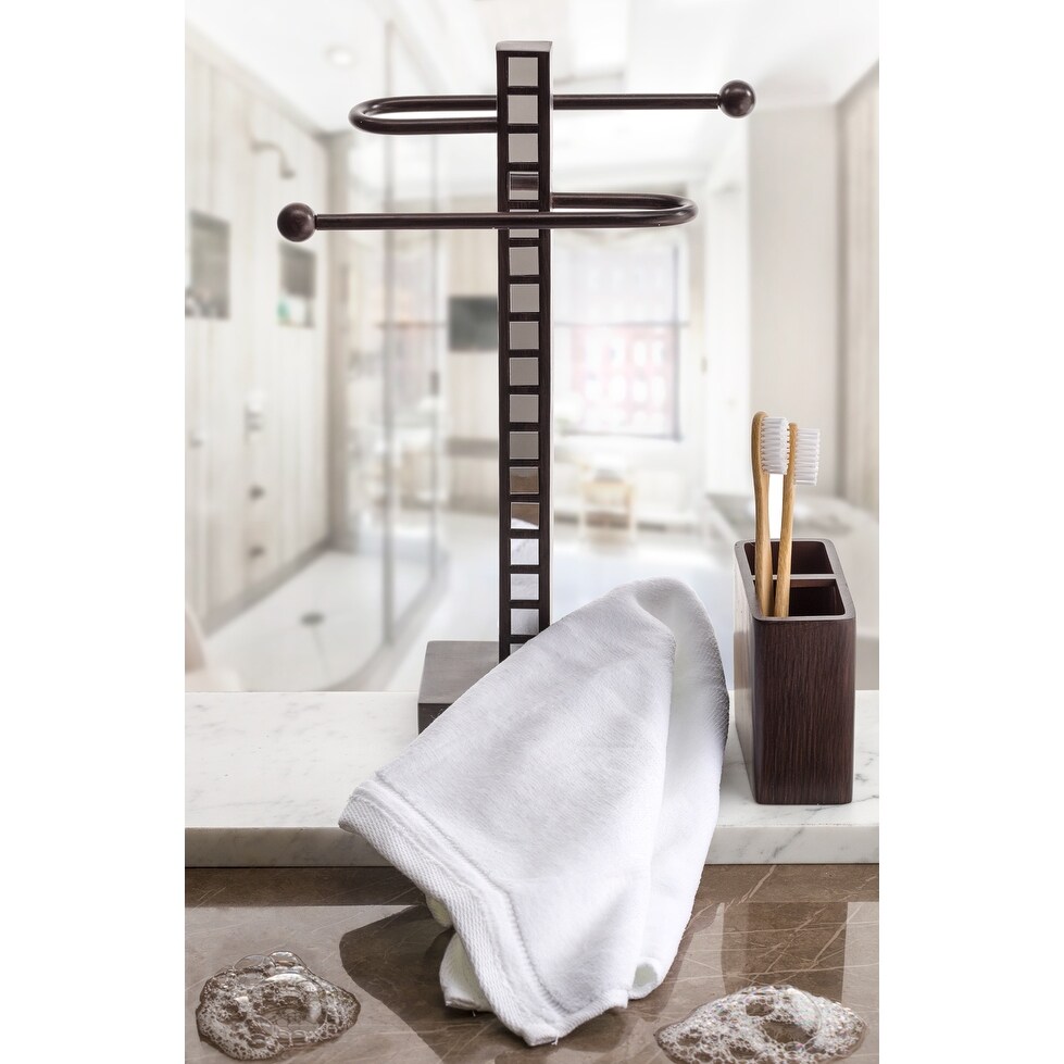 Monogrammed Luxury White Bath Towel Set - Ginny Marie's