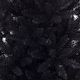 preview thumbnail 20 of 21, Glitzhome 7.5FT/9FT Black or Silver Unlit Tinsel Slim Pencil Artificial Christmas Trees
