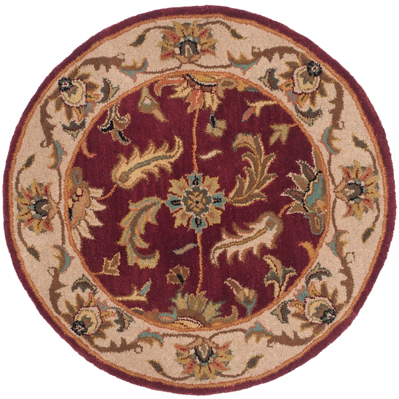 SAFAVIEH Handmade Heritage Lion Traditional Oriental Wool Rug