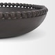 preview thumbnail 7 of 6, Wendell Dark Brown Wood w/ Wood Beads Round Bowls - 12.0L x 3.3W x 12.0H