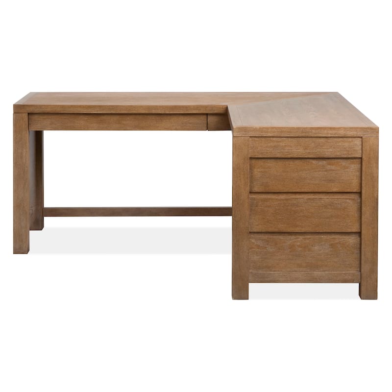 Magnussen Home Plum Creek Sierra Brown L Desk