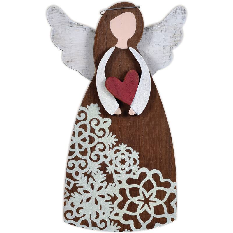 Rustic Angel Tabletop 12" -Set of 2