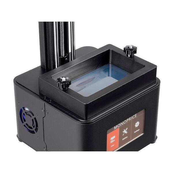 Shop Monoprice Mini Deluxe Sla Lcd High Resolution Resin 3d Printer 250ml Red Resin Overstock 21835504