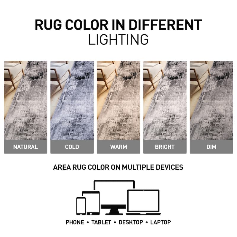 World Rug Gallery Dublin Contemporary Abstract Area Rug