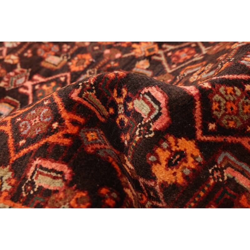 ECARPETGALLERY Hand-knotted Konya Anatolian Black, Red Wool Rug - 4'7 x 8'4