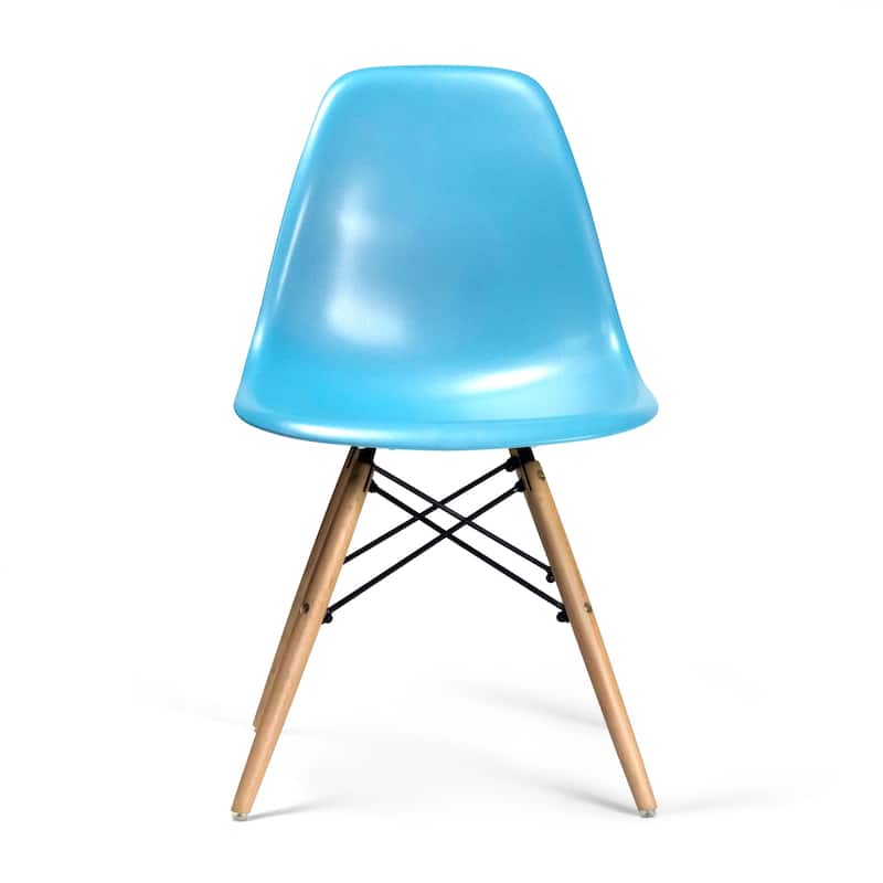 Paris-2 Side Chairs with Natural Legs (Set of 2)