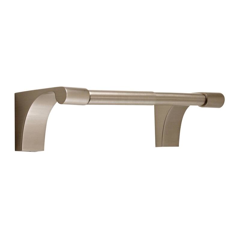 Alno Luna 6-1/4 Inch Modern Designer Double Post Toilet Paper Holder