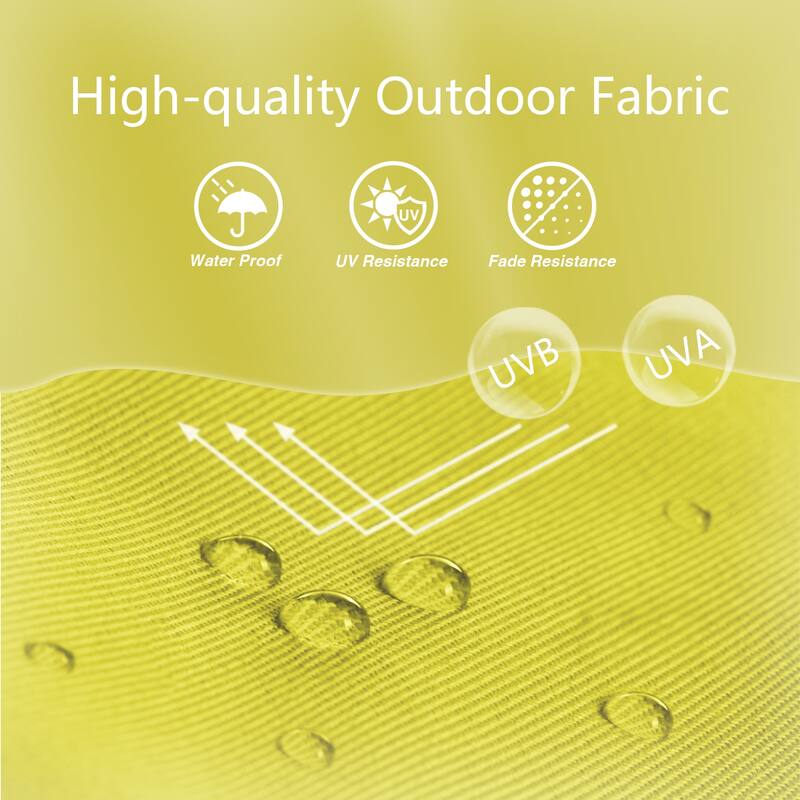 Maypex 11 Feet Round Market Patio Umbrella