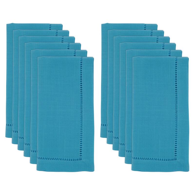 Classic Hemstitch Border Dinner Napkin (Set of 12)