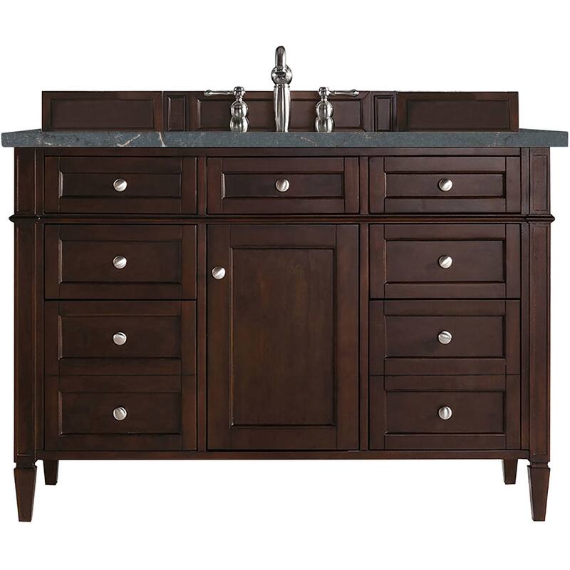 James Martin Vanities 650-V48-FPBL Brittany 48" Free Standing Single - Burnished Mahogany