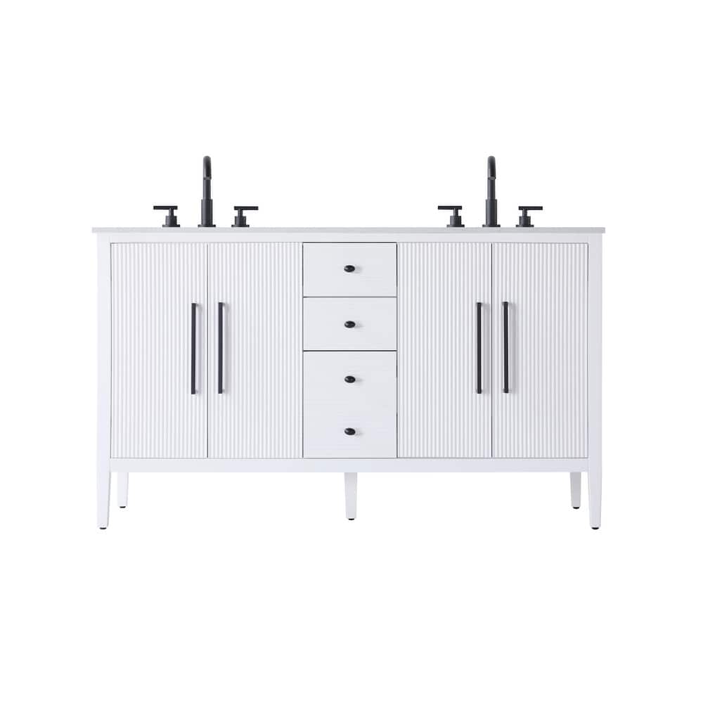 Elegant Lighting VF29660D Blakely 60" Free Standing Double Basin