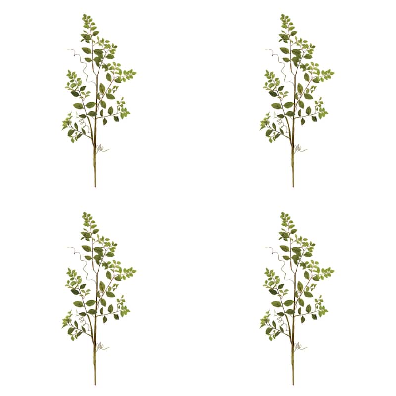 Mini Leaf Twig Branch (Set of 4)