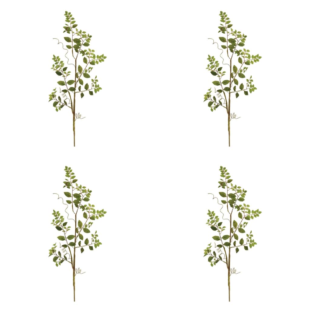 Mini Leaf Twig Branch (Set of 4)