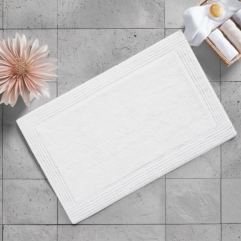 Madison Park Signature Splendor 100-percent Cotton Tufted 3000 GSM Reversible Bath Rug