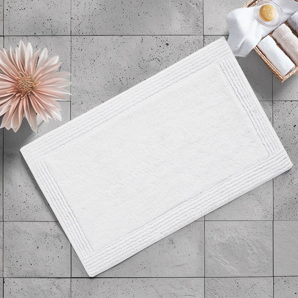 Madison Park Signature Splendor 100-percent Cotton Tufted 3000 GSM Reversible Bath Rug