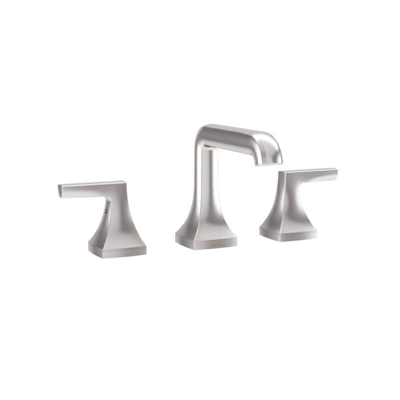 Symmons SLW5612PP Oak 1.0 GPM Vessel Widespread Bathroom Faucet - Satin Nickel