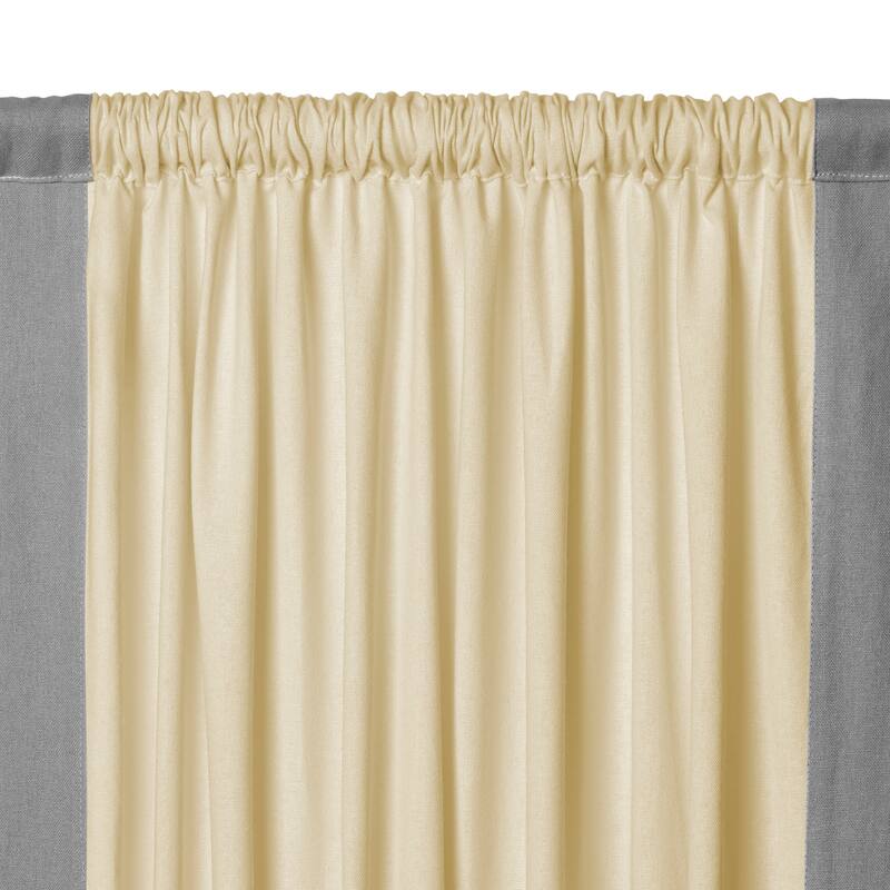Wilton Colorblock Kitchen Window Tiers, Set of 2