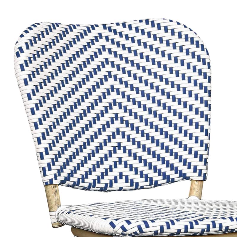 Stella Bohemian Natural Tone 30-inch Patio Bar Chairs (Set of 2) by Furniture of America - Set of 2