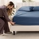 preview thumbnail 9 of 55, Bare Home Organic Cotton Fitted Sheet - Smoth Sateen Weave