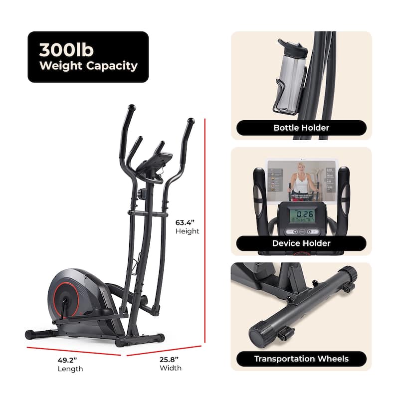 Sunny Corezy 16-Level Smart Magnetic Elliptical - SF-E324005
