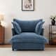 Option Single Armchair-Navy