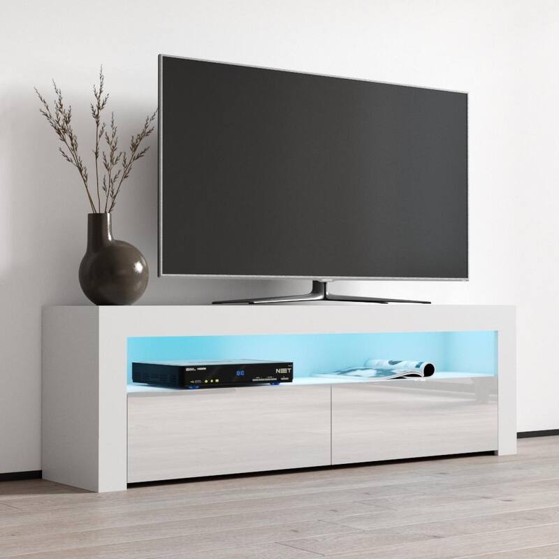 Milano Classic Modern 16-color LED 63-inch TV Stand