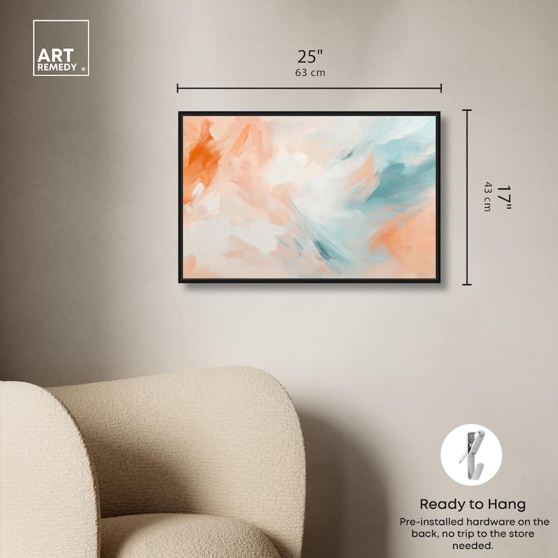 Sunrise Palette II Canvas by Art Remedy