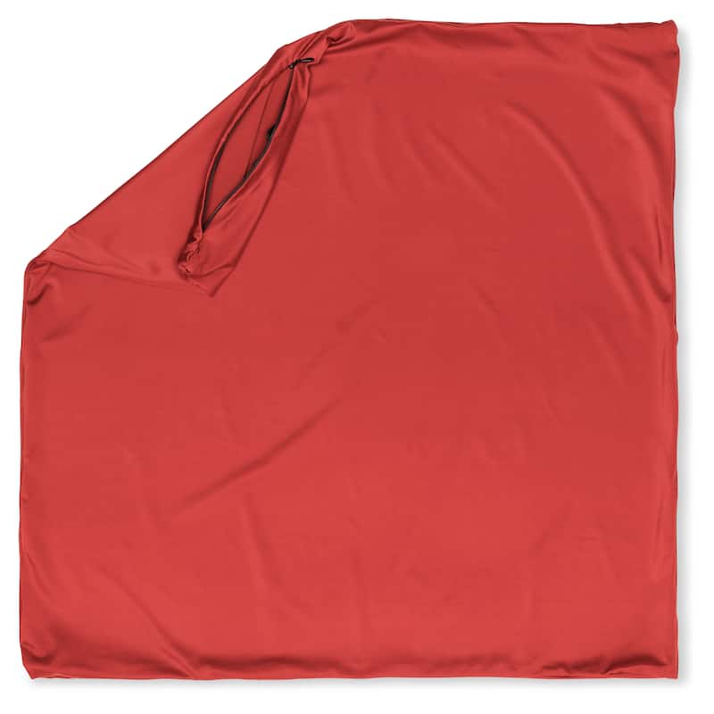 Throw Pillow Cozy Soft Microbead Maroon: 1 Pc - ~ Cover 22 x 22